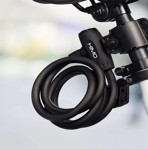 Xiaomi HIMO L150 Portable Folding Cable Lock (20 days shipping) - Pogo Cycles available in cycle to work