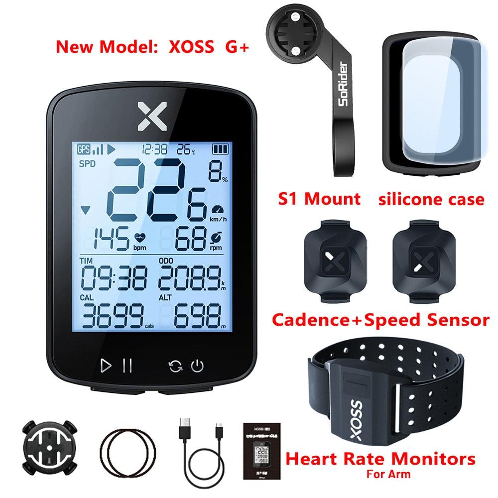 Xoss g+ gps cycling shop computer