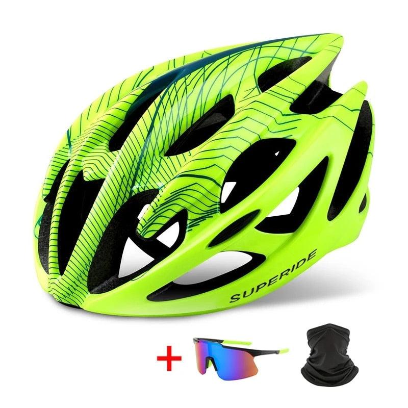 SUPERIDE Bike Helmet with Rear Ultralight - Pogo Cycles