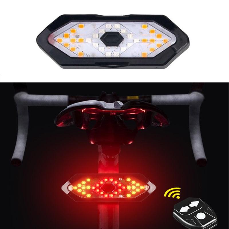 Bicycle Tail Light with Turn Signals - Pogo Cycles