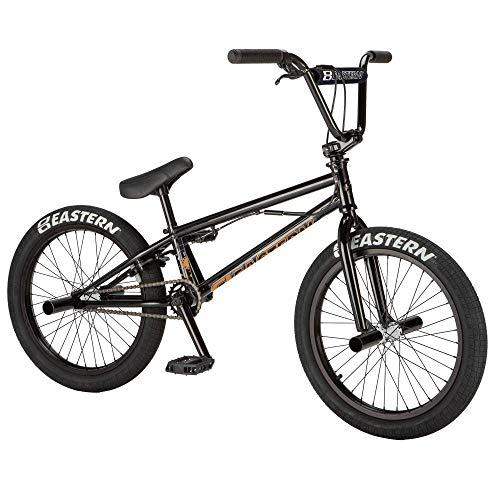 Eastern Bikes Orbit 20-inch BMX Bike, Chromoly Down & Steerer Tube (Black) - Pogo Cycles