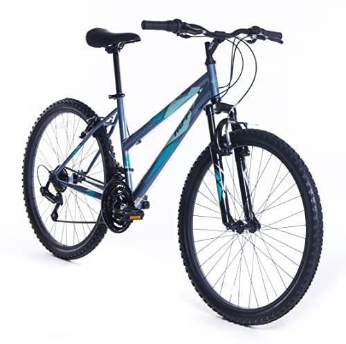 Grey huffy mountain online bike