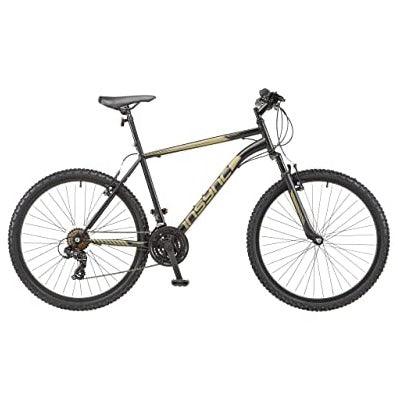 Insync Men's Buran 21 Speed Front Suspension Mountain Bike, 20-Inch Size, Grey - Pogo Cycles