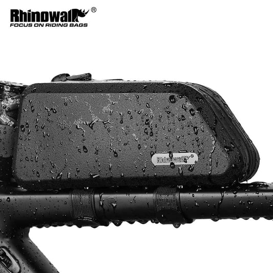 Rhinowalk Waterproof Top Tube Bicycle Bag Hard Shell Bike Bag Stable Cycling Frame Bag Bike Accessories for Road bike - Pogo Cycles