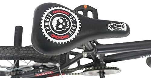 Zombie Plague wheel BMX Bike, 18inch wheel and 12inch frame, Red/Black - Pogo Cycles