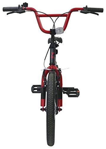Zombie Plague wheel BMX Bike, 18inch wheel and 12inch frame, Red/Black - Pogo Cycles